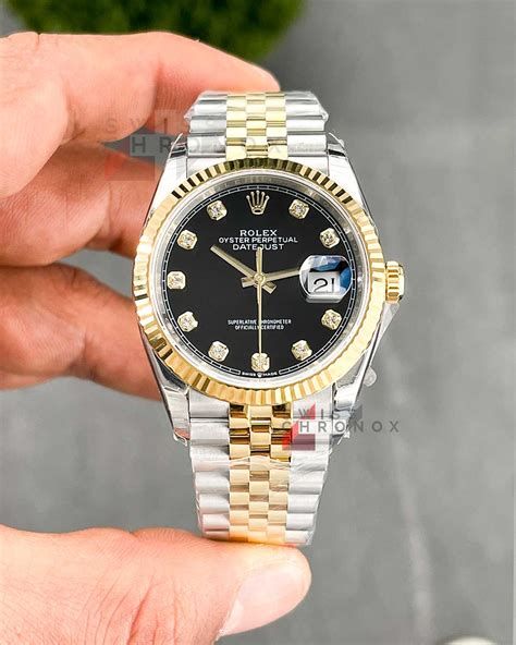 rolex datejust 36 two tone price|rolex datejust 36mm diamond bezel.